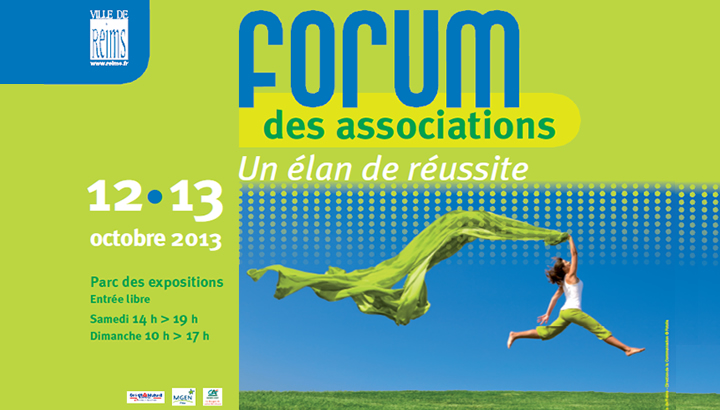 Reims Dés Jeux au Forum des associations le Dimanche 13/10 !