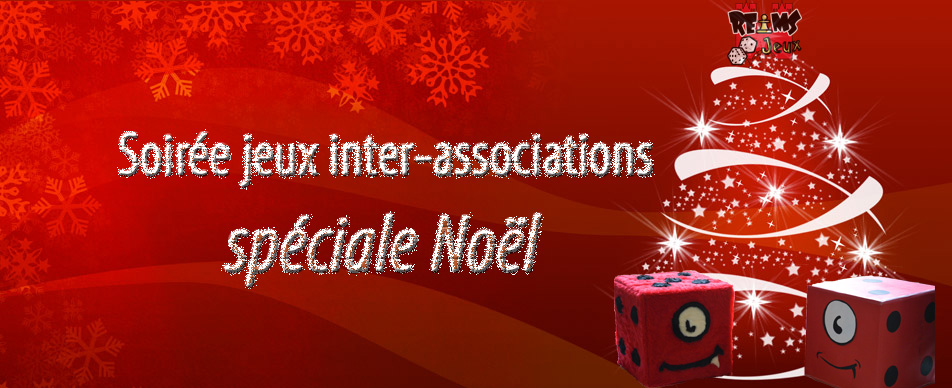 Soirée jeux inter-associations spéciale Noël